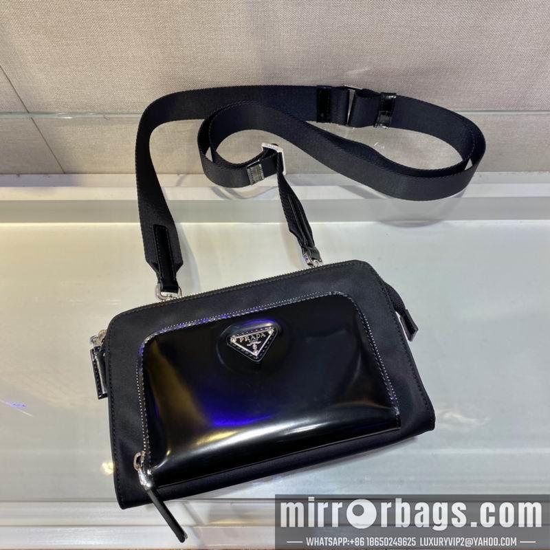 Prada Bags Nylon 2VH130 22x14x3.5cm ap