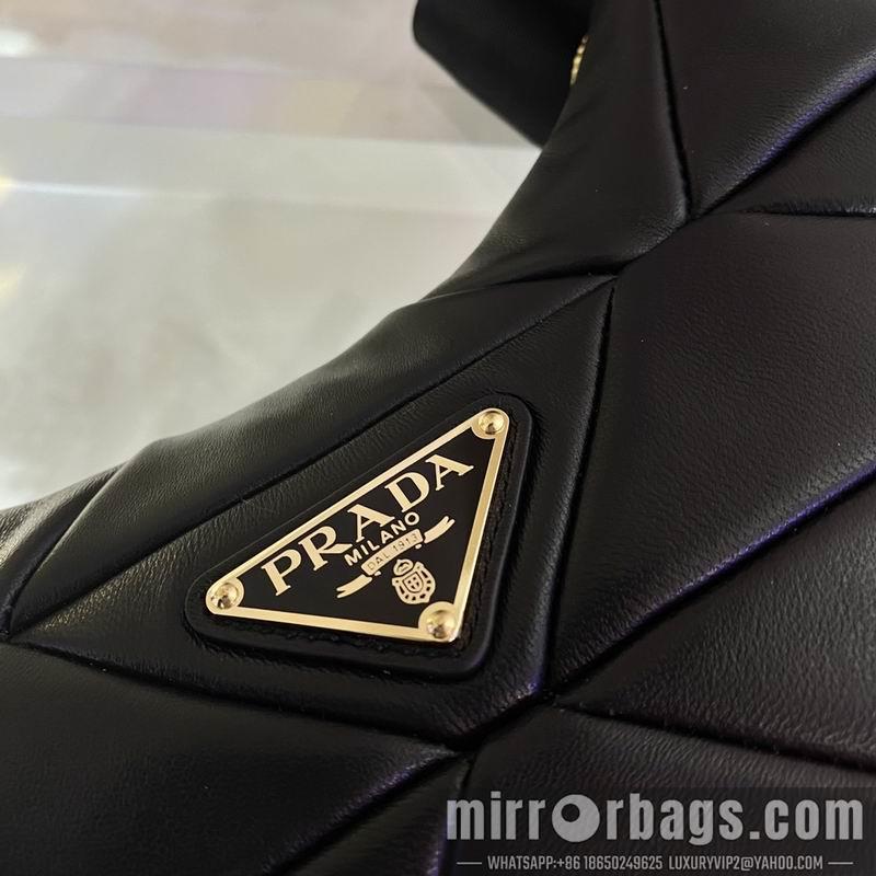 Prada Bags Hobo System 1BC157 24x18.5x9cm ap 06