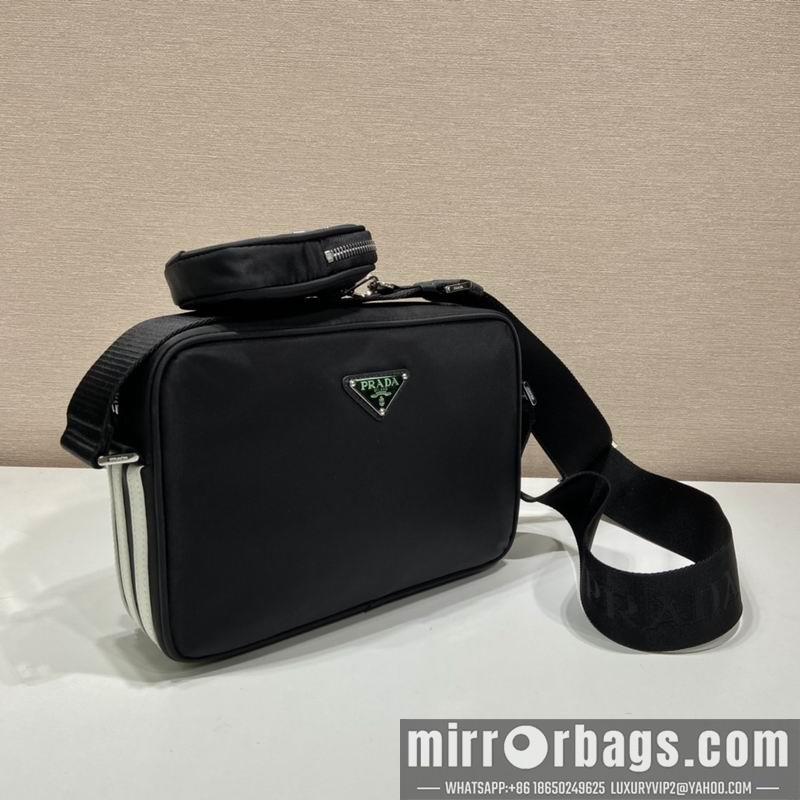 Prada Bags Re-Nylon Saffiano 2VH142 25x19x7cm ap 07