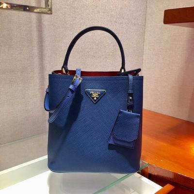 Prada Bags Panier Saffiano 1BA212 22x23x13cm ap 12