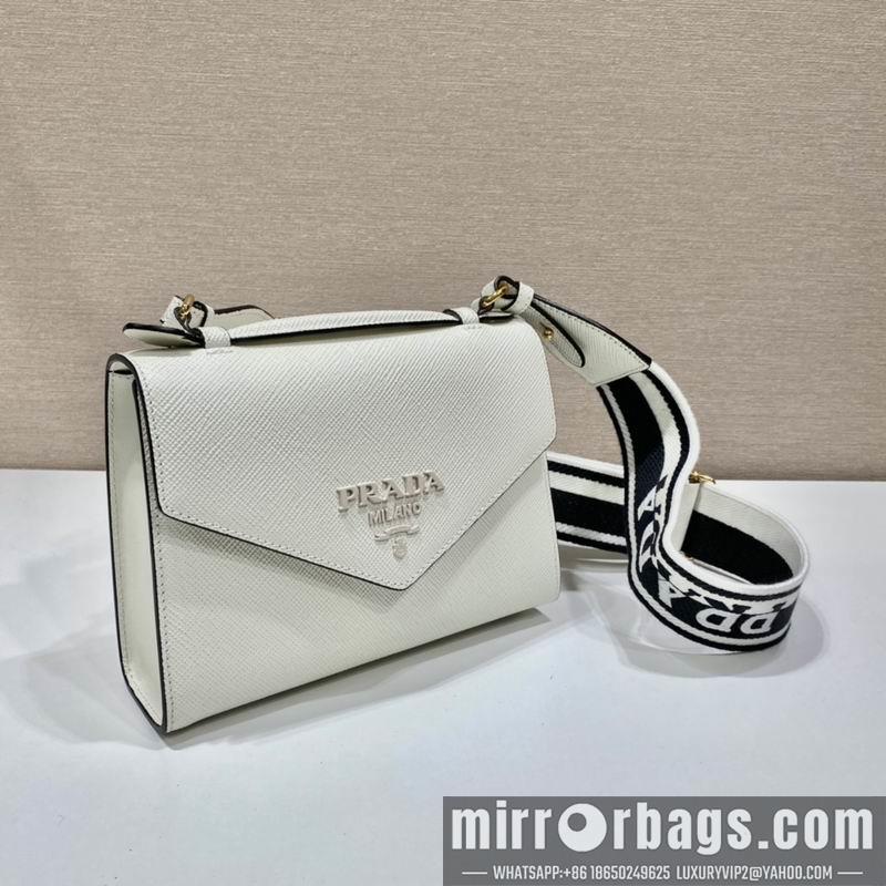 Prada Bags Saffiano Monochrome 1BD317 21x14x6 ap 15