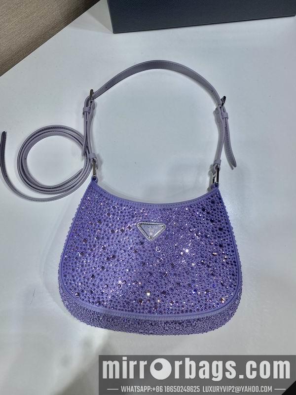 Prada Bags Cleo 1BC169 22X18.5X4.5cm ap 05