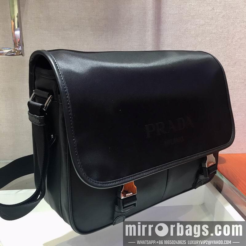 Prada Bags Re-Nylon Saffiano VA0768 32x24x12cm ap 22