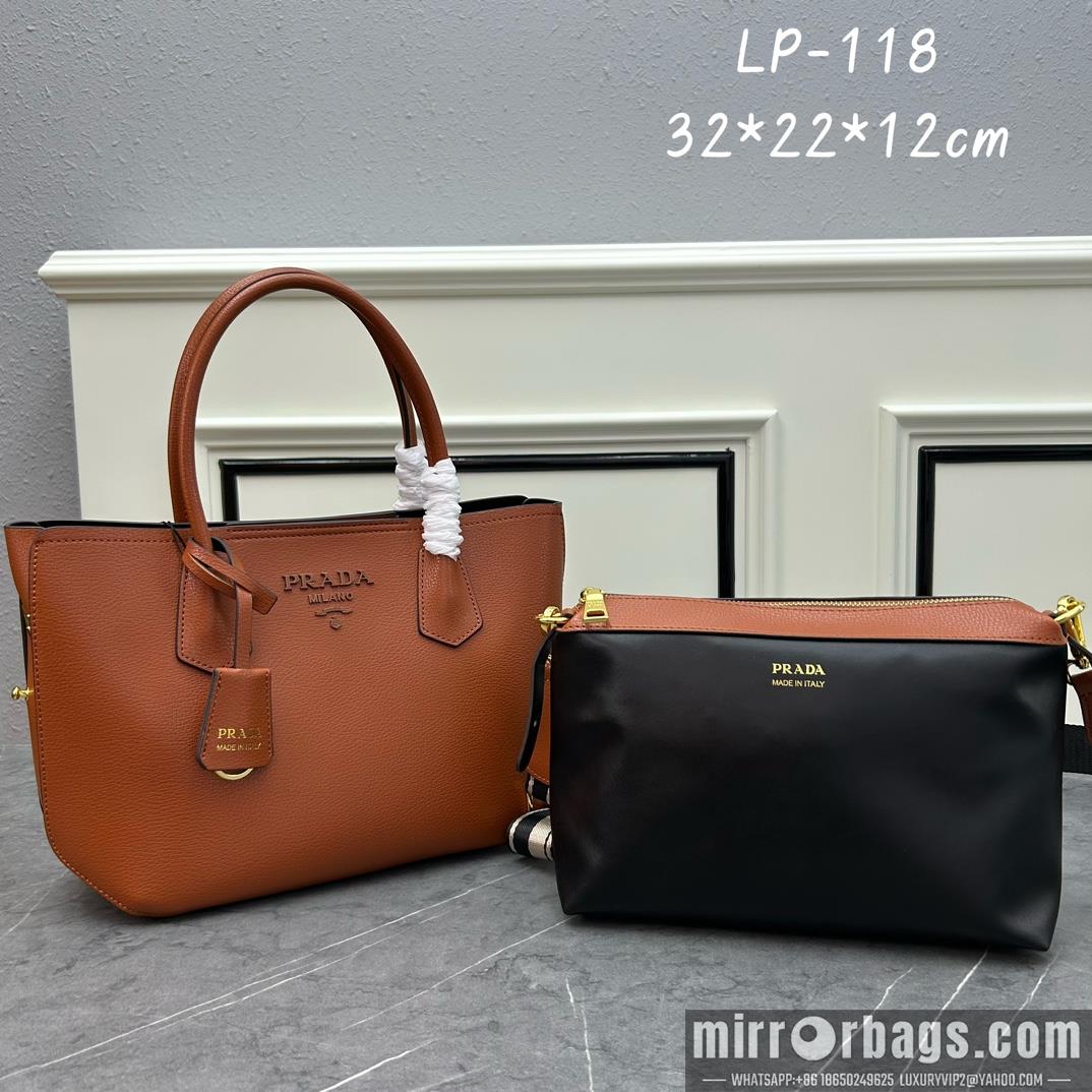 Prada Bags Prada PL-118 32x22x12cm ww2