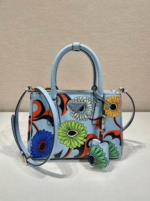 Prada Bags Prada 1BA896花卉24.5x16.5x11cm AP