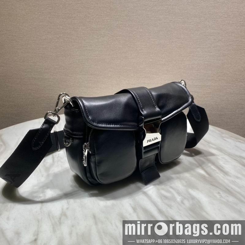 Prada Bags Re-Nylon 1BD295 23x12.5x5.5cm ap 24