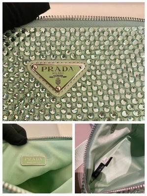 Prada Bags 1BH190 26x14x12cm Ap