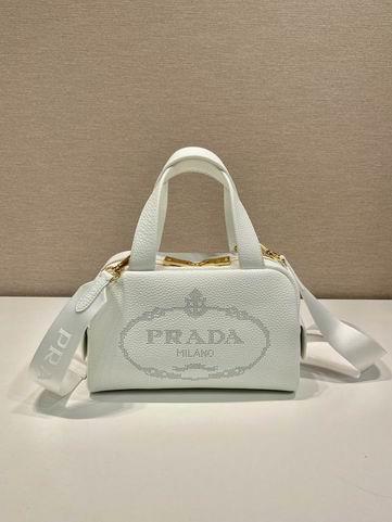 Prada Bags Parda 1BH078雕花 25x16x10cm Ap