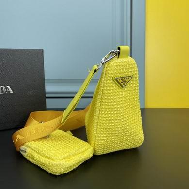 Prada Bags Raffia 22517 25X13cm YW
