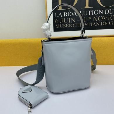 Prada Bags Prada Double Saffiano 1BA222 20X11X18cm YW