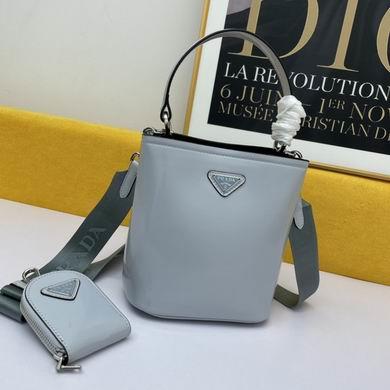 Prada Bags Prada Double Saffiano 1BA222 20X11X18cm YW
