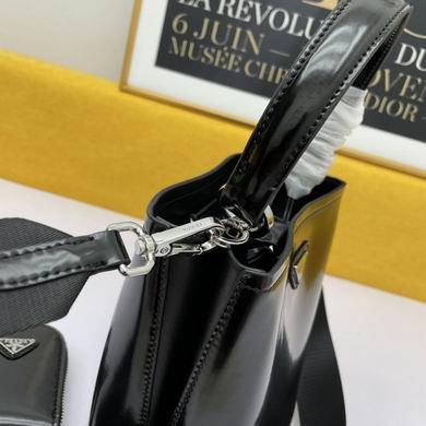 Prada Bags Prada Double Saffiano 1BA222 20X11X18cm YW