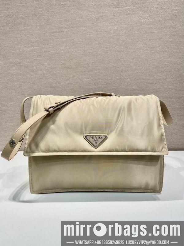 Prada Bags Prada 1BD256奶茶色36x28x14cm AP