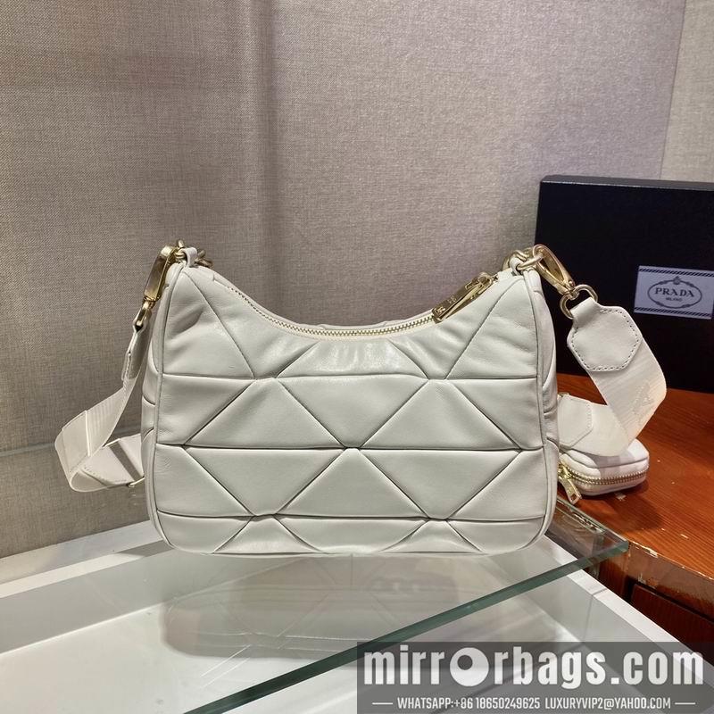 Prada Bags Hobo System 1BC157 24x18.5x9cm ap 06