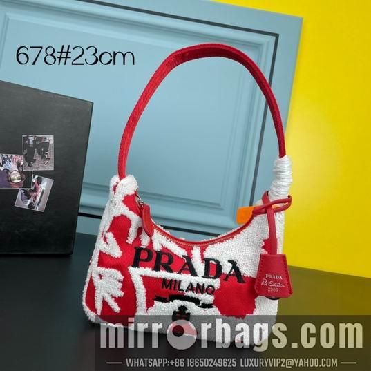 Prada Bags Prada Hobo 1BH678 23x17x6cm ww