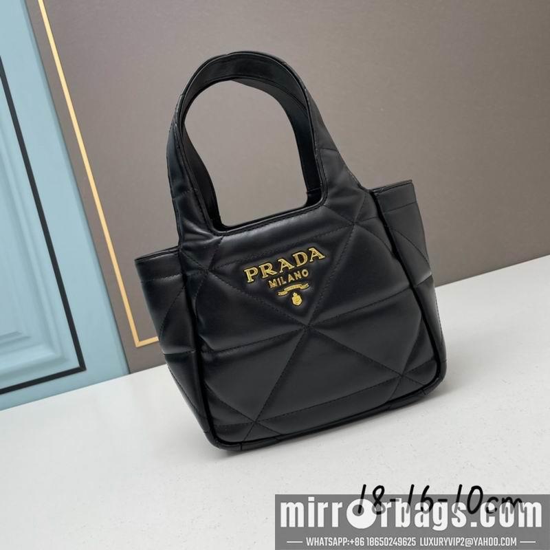 Prada Bags Prada 1BG199菱格菜篮子18x16x10cm ww