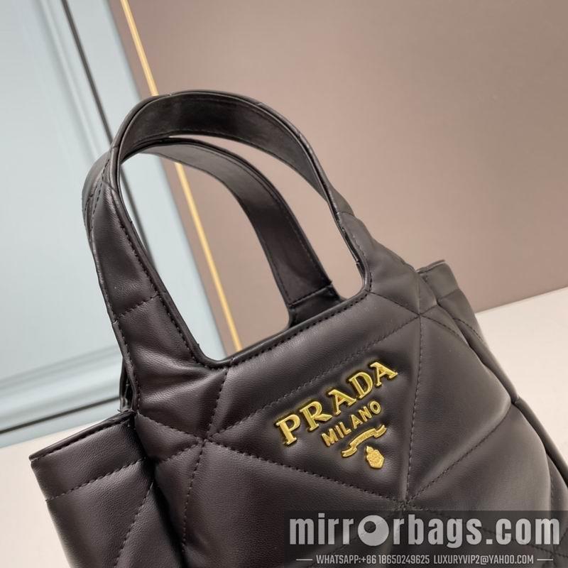 Prada Bags Prada 1BG199菱格菜篮子18x16x10cm ww