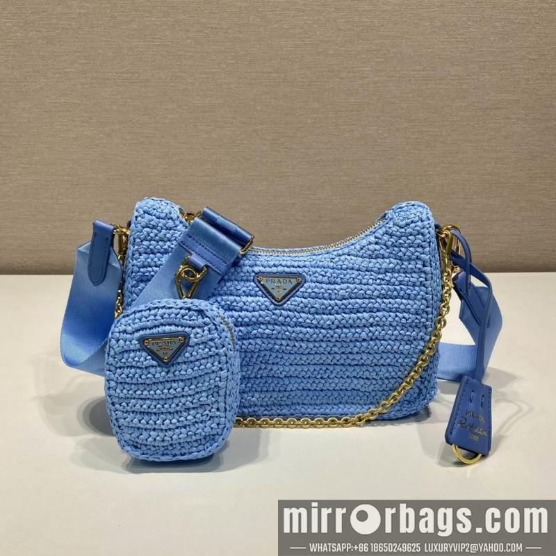 Prada Bags 1BH204 3 Colors 23x16x7cm ap