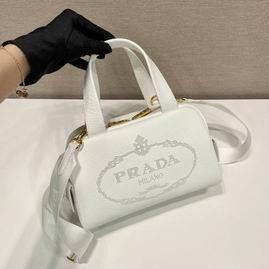 Prada Bags Parda 1BH078雕花 25x16x10cm Ap