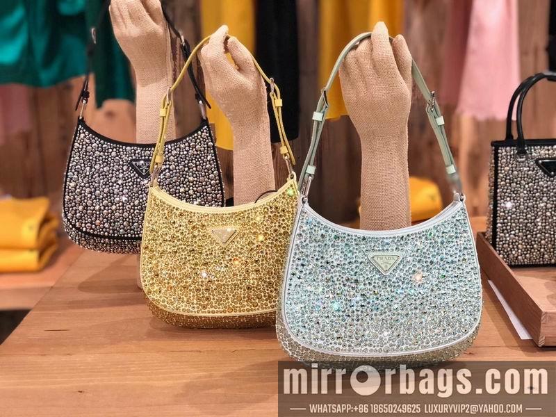 Prada Bags Cleo 1BC169 22X18.5X4.5cm ap 05