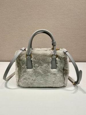 Prada Bags Prada 1BA906山羊毛20x15x9.5cm AP