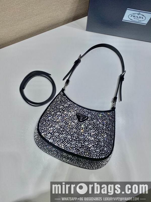 Prada Bags Cleo 1BC169 22X18.5X4.5cm ap 05