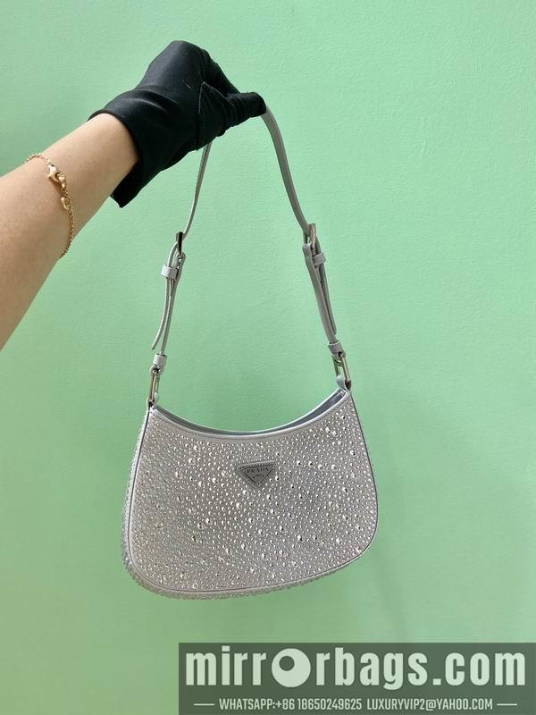 Prada Bags Cleo 1BC169 22X18.5X4.5cm ap 05