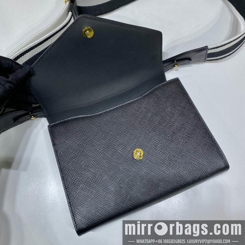 Prada Bags Saffiano Monochrome 1BD317 21x14x6 ap 15
