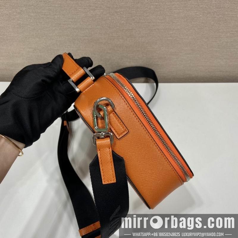 Prada Bags Brique Saffiano 2VH069 22x16x6cm ap