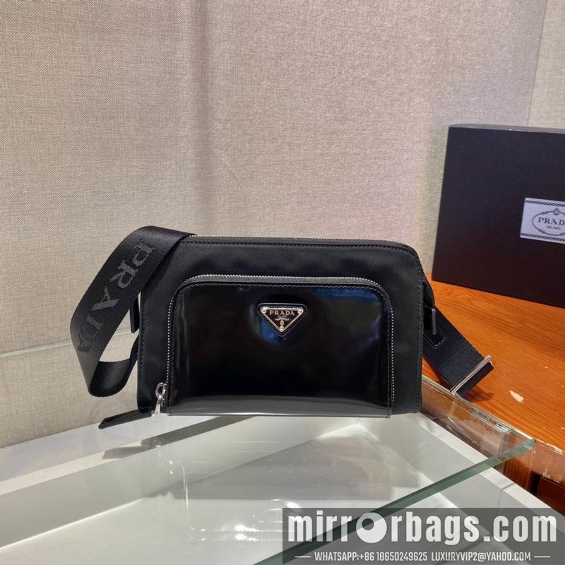 Prada Bags Nylon 2VH130 22x14x3.5cm ap