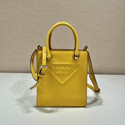 Prada Bags Tote Saffiano 1BA333 S 17x19x6 L 22cm