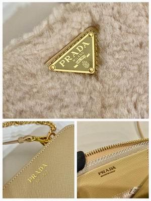 Prada Bags Prada 1NR015山羊毛15x10x5cm AP