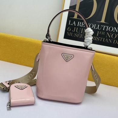 Prada Bags Prada Double Saffiano 1BA222 20X11X18cm YW