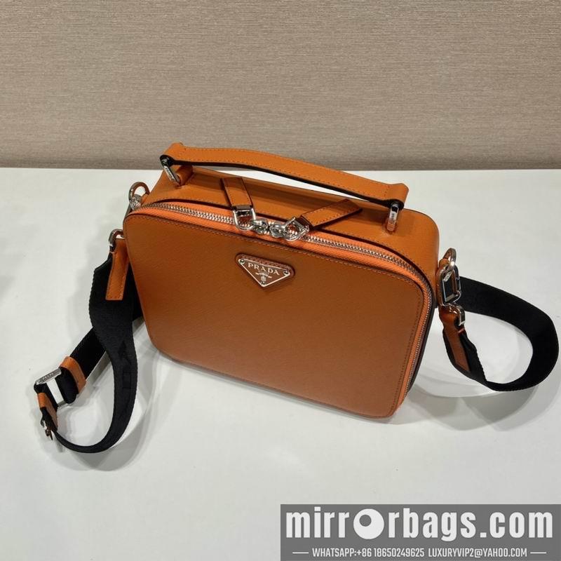 Prada Bags Brique Saffiano 2VH069 22x16x6cm ap