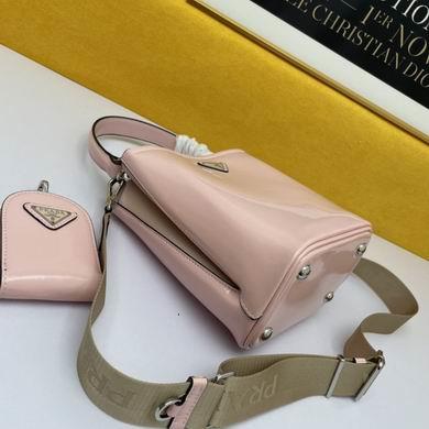 Prada Bags Prada Double Saffiano 1BA222 20X11X18cm YW
