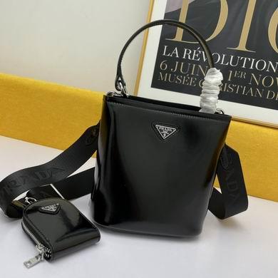 Prada Bags Prada Double Saffiano 1BA222 20X11X18cm YW