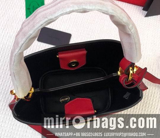 Prada Bags Prada Saffiano 1BA219十字纹 20x11x18cm CN6色