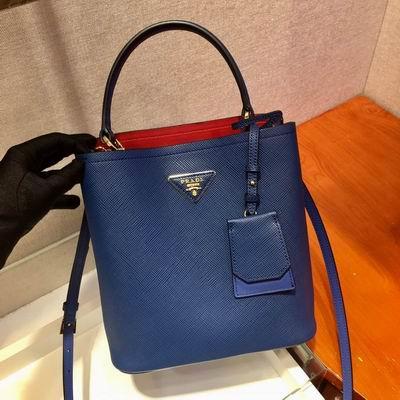 Prada Bags Panier Saffiano 1BA212 22x23x13cm ap 12