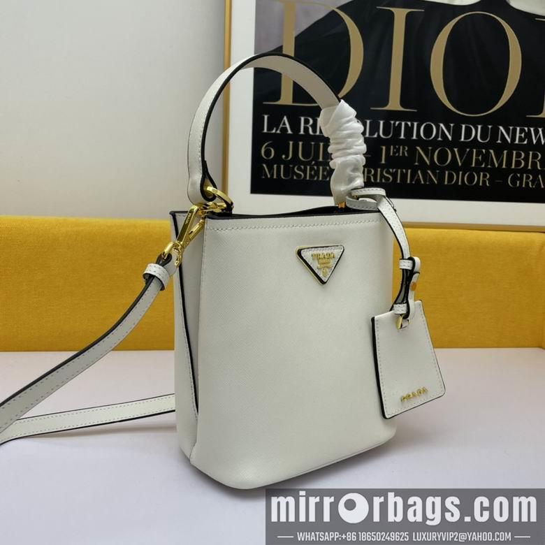 Prada Bags WW1BA219白 21X11X18
