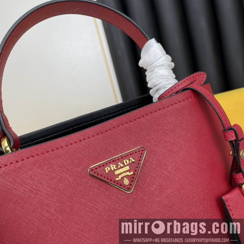 Prada Bags WW1BA213红 23X13X22