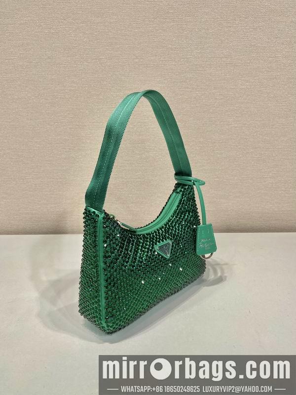 Prada Bags Prada Hobo 1NE515闪钻23x13x5cm AP3色