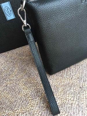 Prada Bags 0050 29x18cm ap Black Navy 20