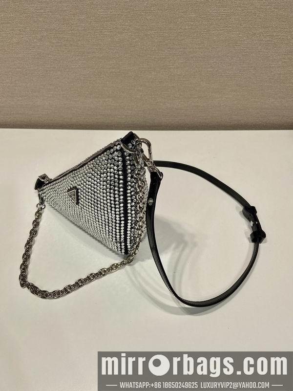 Prada Bags Prada 1BC190水晶26x15x6cm AP