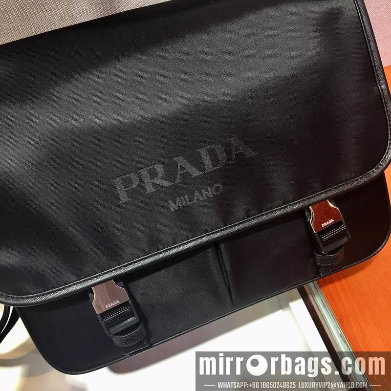 Prada Bags Re-Nylon Saffiano VA0768 32x24x12cm ap 22