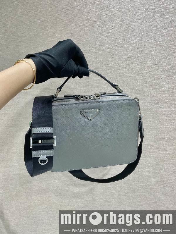 Prada Bags Brique Saffiano 2VH069 22x16x6cm ap