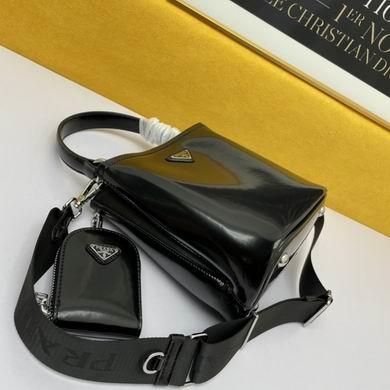 Prada Bags Prada Double Saffiano 1BA222 20X11X18cm YW