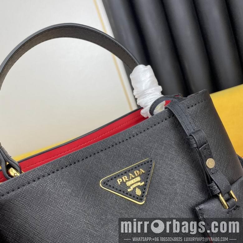Prada Bags WW1BA213黑 23X13X22