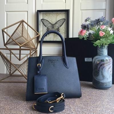 Prada Bags Monochrome 1BA156 26x20x15cm ap