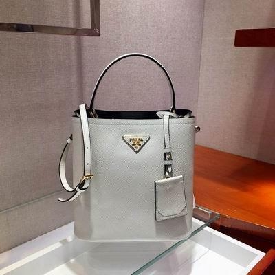 Prada Bags Panier Saffiano 1BA212 22x23x13cm ap 12