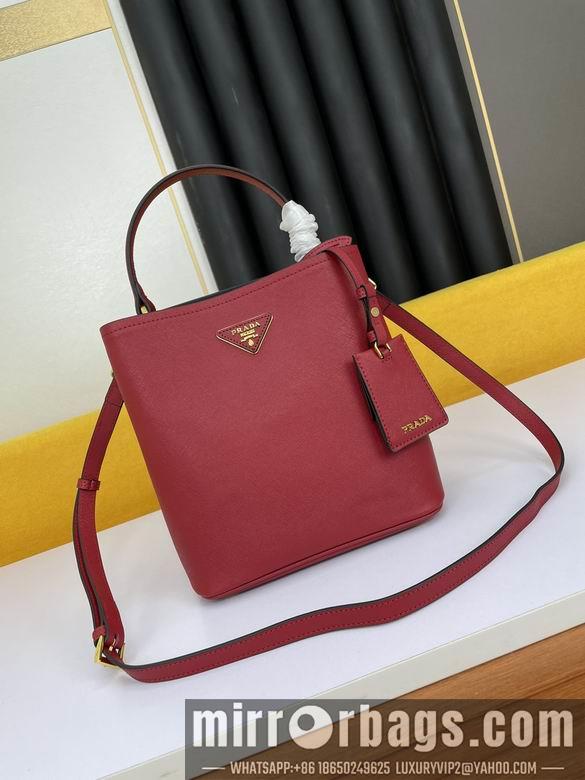 Prada Bags WW1BA213红 23X13X22